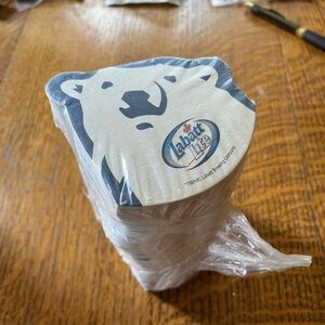 Vintage labatts Polar Bear Coasters - new old stock. Roughly 150+ coasters